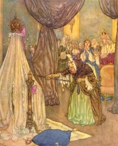 Sleeping Beauty 1 — Edmund Dulac, Art Nouveau