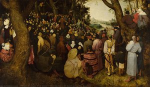 The Sermon Of Saint John The Baptist — Pieter Bruegel The Elder, Northern Renaissance