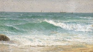 Sea Piece — William Henry Borrow