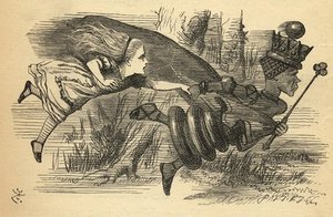 Alice And The Red Queen - — Sir John Tenniel