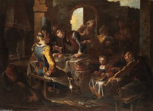 Junges Paar In Einer Ländlichen Taverne