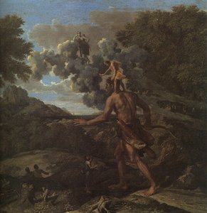 Blind Orion Searching For The Rising Sun — Nicolas Poussin, Baroque
