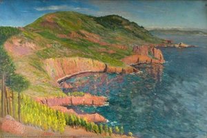 Steepy Shore, French Riviera — Herbert H Newton