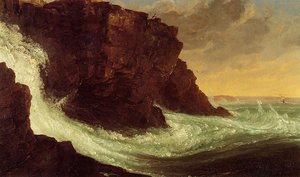 Frenchman's Bay, Mt. Desert Island — Thomas Cole, Hudson River School