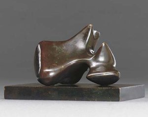 Maquette For Carving; Points — Henry Moore