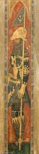 Reconstruction Of Medieval Mural Painting, Saint Eustace — Ernest William Tristram