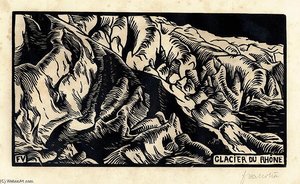 Glacier — Félix Vallotton
