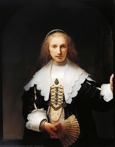 Agatha Bas — Rembrandt Van Rijn, Rembrandt's 'portrait Of Agatha Bas' Exemplifies T