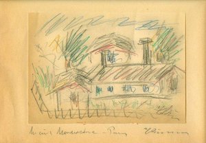 Houses In Montmartre — Georgios Bouzianis
