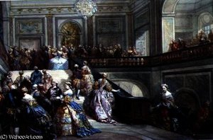 Fete at the Chateau de Versailles on the occasion of the Marriage of the Dauphin