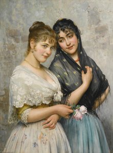 Venetian Beauties — Eugen Von Blaas