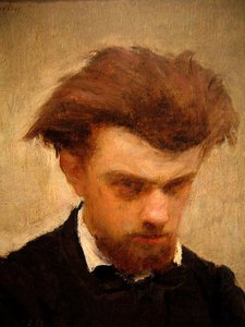 Self-portrait 1 — Henri Fantin-latour