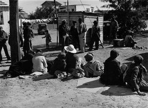Gathering of black men