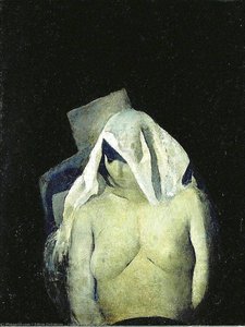 Nude With White Scarf — Edwin Dickinson