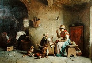Feeding Baby — Gaetano Chierici