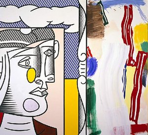Picasso Head — Roy Lichtenstein