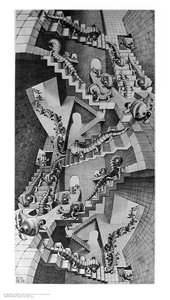 House Of Stairs, 1951 — Maurits Cornelis Escher