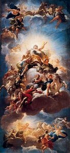 Apotheosis Of The Medici — Luca Giordano