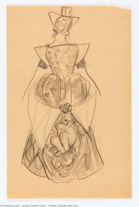 Female Costume Back View