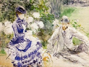 By The Water — Berthe Morisot