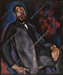 Portrait Of A Historian V. S. Protopopov — Pyotr Konchalovsky