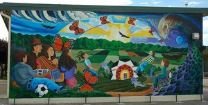 Mural At Hall District — Guillermo Aranda