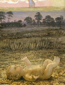 The Great Morning (detail) — Philipp Otto Runge, German Romanticism