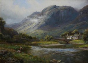Grange In Borrowdale — William Lakin Turner