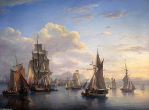 The Port Of Leith — Alexander Nasmyth
