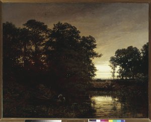 Waterside Landscape — Чарльз-фредерик Дабенье