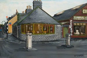 Co op Funeral Home and Petrol Station at the Foot of the Town, Kilsyth