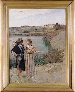 Tobie Et L'ange — Jean Charles Cazin
