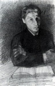 Self Portrait — Mikhail Vrubel, Realism