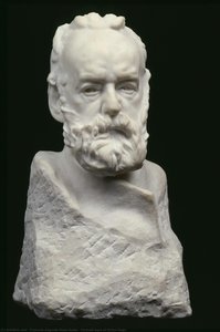 Portrait Bust Of Victor Hugo — Auguste Rodin, Neoclassical Sculpture