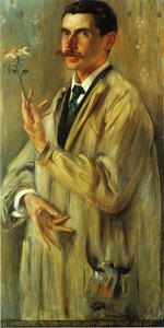 Portrait Of The Painter Otto Eckmann — Lovis Corinth, Impressionism