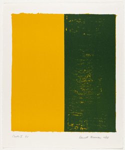 Canto X — Barnett Newman, Abstract Expressionism