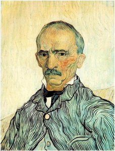 Portrait De Monsieur Trabuc — Vincent Willem Van Gogh, Post-impressionism