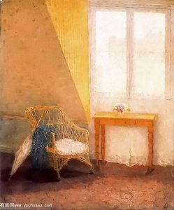 A Corner Of The Artist’ Room In Paris — Gwen John, Post-impressionism
