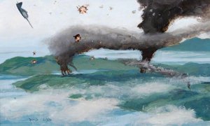 Carrier Aircraft Attack, Sabang, 19 April 1944 — Charles David Cobb