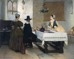 Between Two Fires — Francis Davis Millet