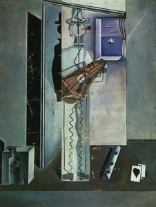 Pierrot Gitarre Spielen — Salvador Dalí, Cubist Surrealism