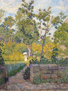 Garden At Champigny — Henri Lebasque