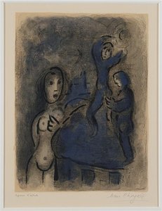 Rahab And The Spies Of Jericho — Marc Chagall