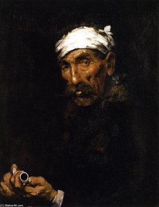Der Verwundete Förster (auch Bekannt Als Der Veteran) — William Merritt Chase