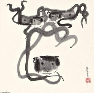 Monkeys — Chen Qikuan
