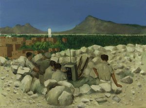 El Oudref Observation Post, Jebel Fatnassa, 4 April 1943 — Cyril Mount
