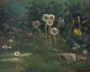Dandelions — Jean-françois Millet