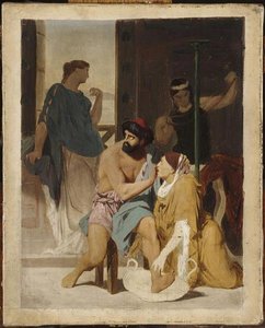 Ulysse et Euryclée