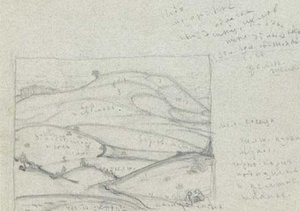 Sketch Of Landscape 4 — Nicholas Roerich, Roerich Spiritualism