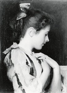 Amethyst, (painting) — Edmund Charles Tarbell